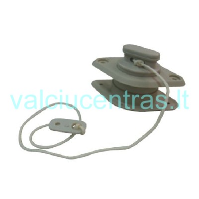 Drenažo kamštis su vožtuvu pripučiamai valčiai